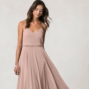 Like new Jenny Yoo Inesse Dress- Whipped Apricot